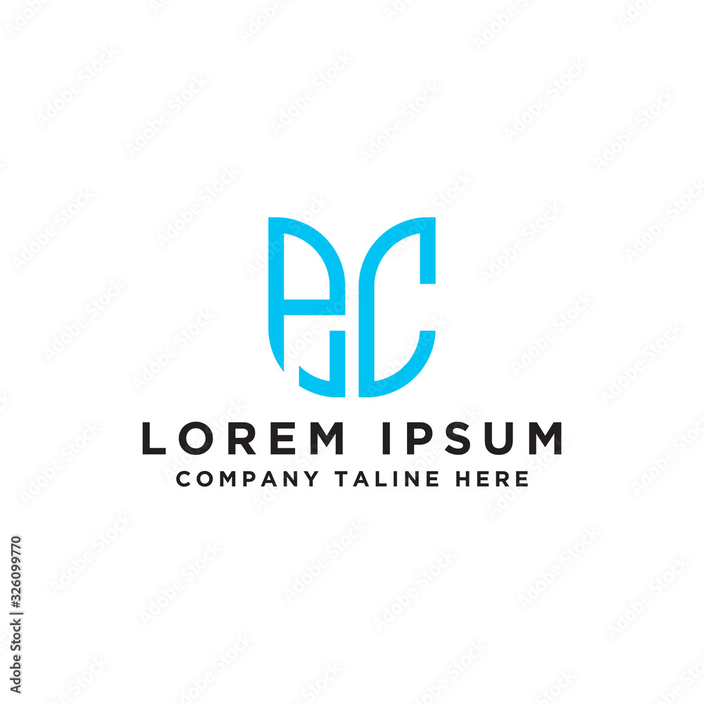 Inspiring company logo design from the initial letters of the PC logo icon. -Vectors Inspiring company logo design from the initial letters of the PC logo icon. -Vectors