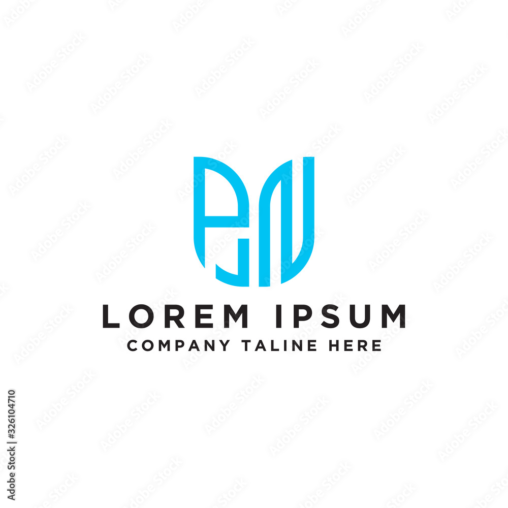 Inspiring company logo design from the initial letters of the PN logo icon. -Vectors Inspiring company logo design from the initial letters of the PN logo icon. -Vectors