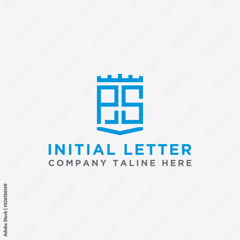 Inspiring company logo design from the initial letters of the PS logo icon. -Vectors Inspiring company logo design from the initial letters of the PS logo icon. -Vectors