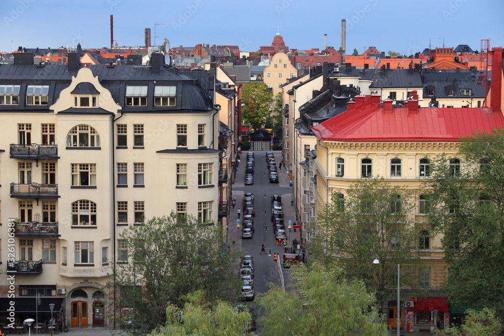 Norrmalm district, Stockholm city