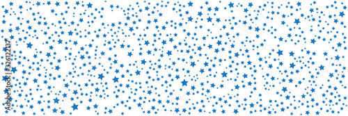 Blur star pattern wide banner background