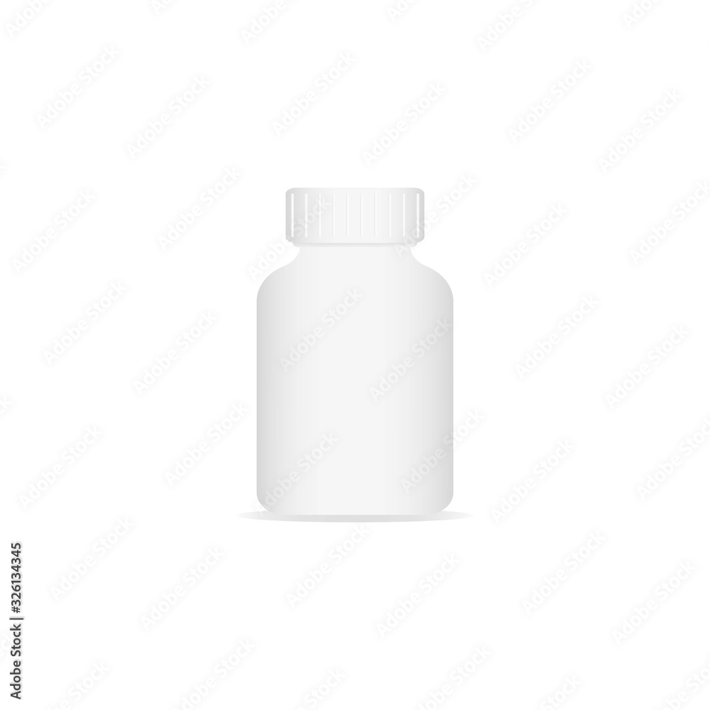 Realistic medical bottle 2