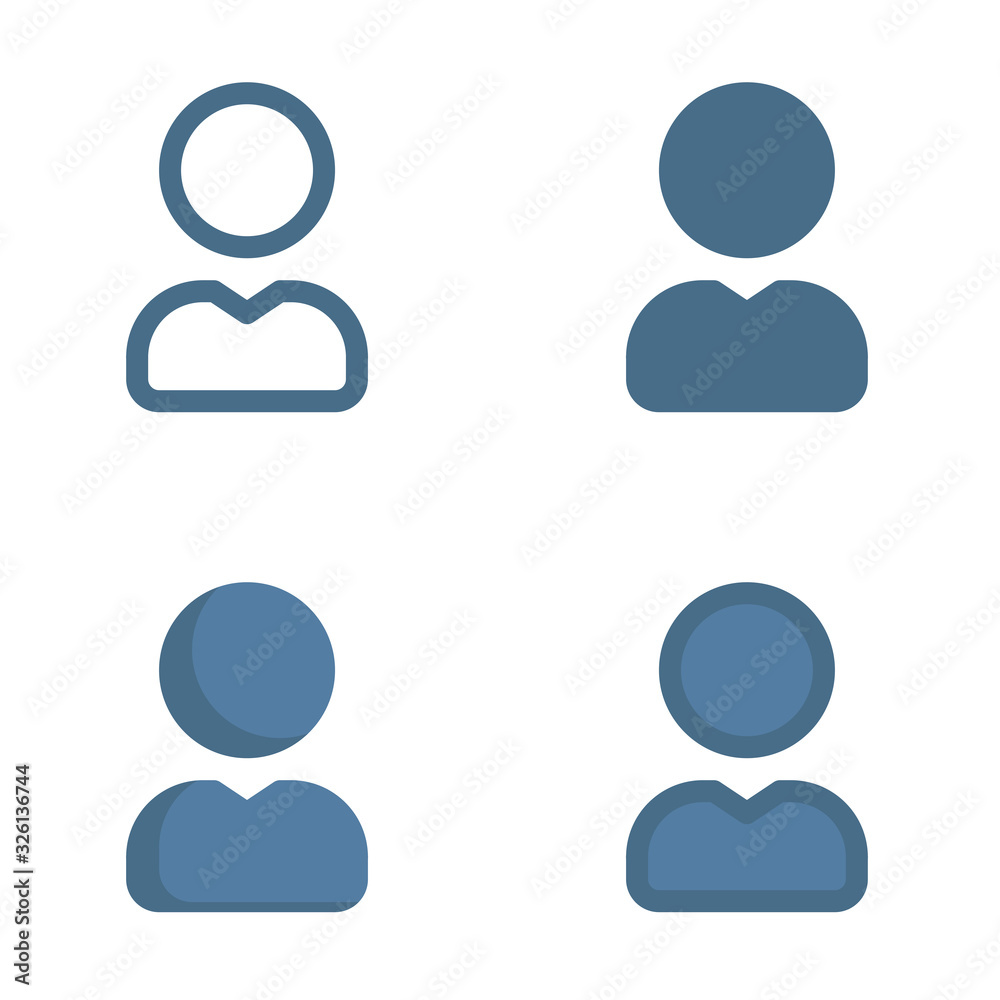 User icon in isolated on white background. for your web site design, logo, app, UI. Vector graphics illustration and editable stroke. EPS 10. User icon in isolated on white background. for your web site design, logo, app, UI. Vector graphics illustration and editable stroke. EPS 10.