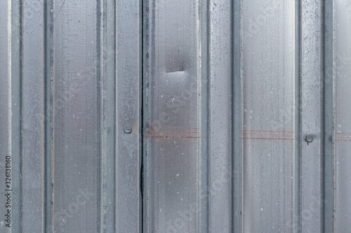 Blue Gray Steel Fence Texture 