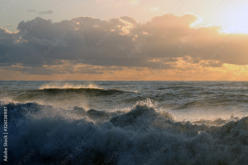 Obraz premium sunset over sea