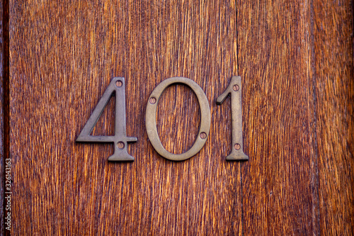 House number 401