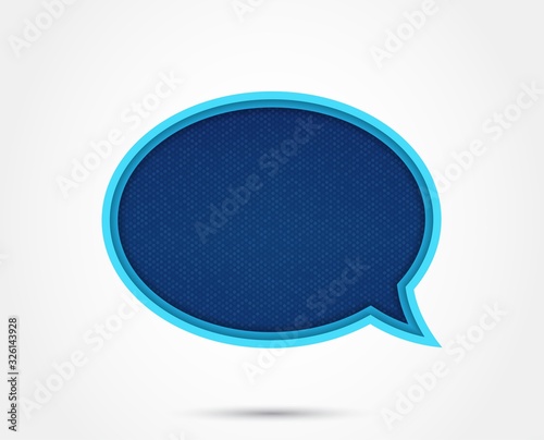 Speech bubble icon. Chat message sign. Talk, speak symbol. Communication balloon template. Support or contact icon. Talking, thinking chat bubble. Thought sign. Vector