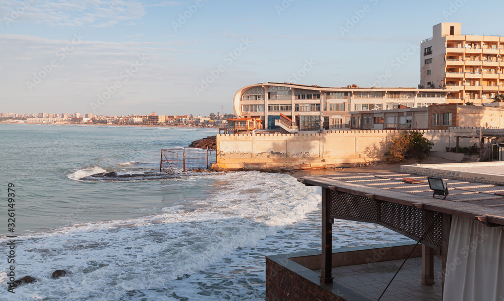 Landscape of Montazah district, Alexandria, Egypt Landscape of Montazah district, Alexandria, Egypt