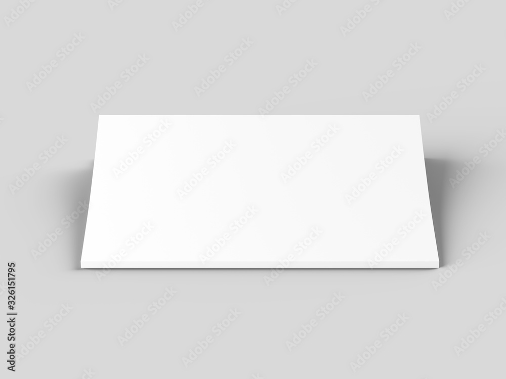 Magazine with open cover. Vertical A4 format. 3d illustration. Magazine with open cover. Vertical A4 format. 3d illustration.