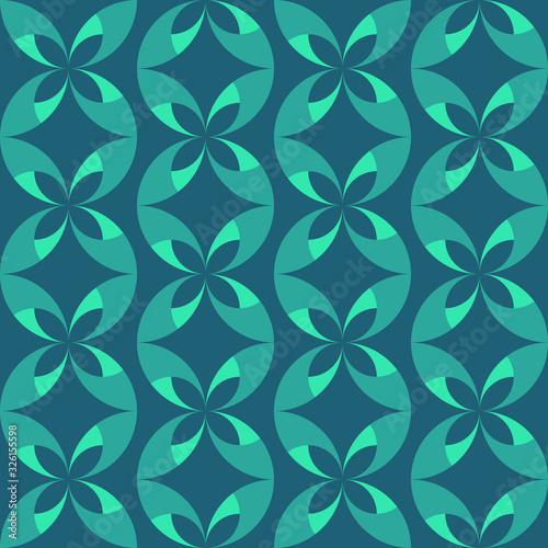Abstract vector seamless pattern. Natural-inspired design.