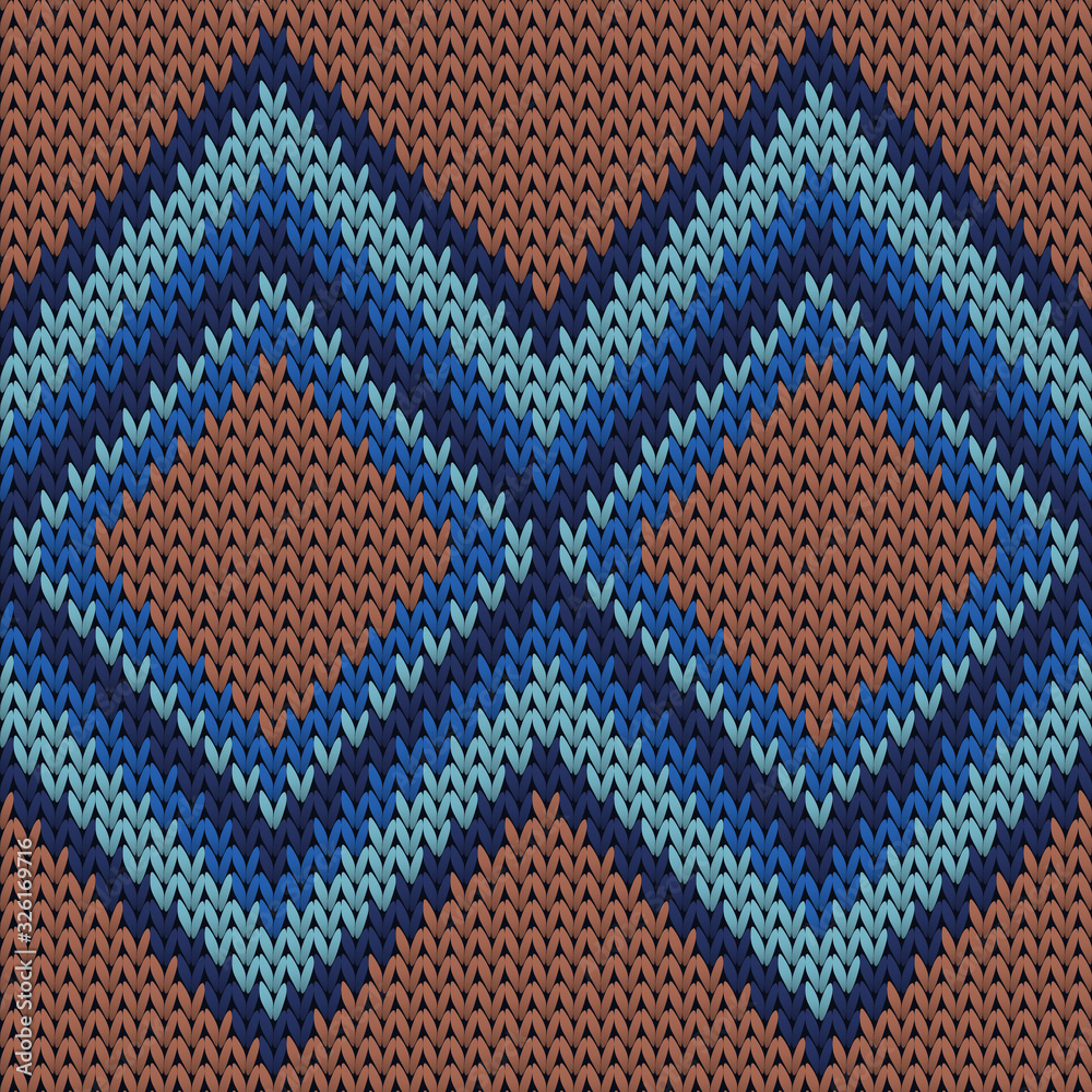 Cashmere rhombus argyle knitting texture 