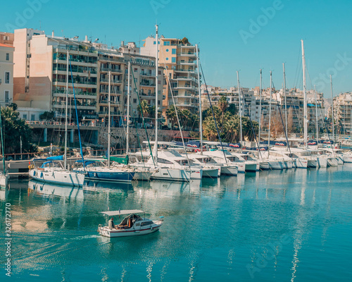 boats in athens