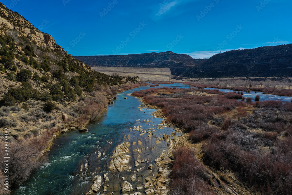 The San Jaun River New Mexico