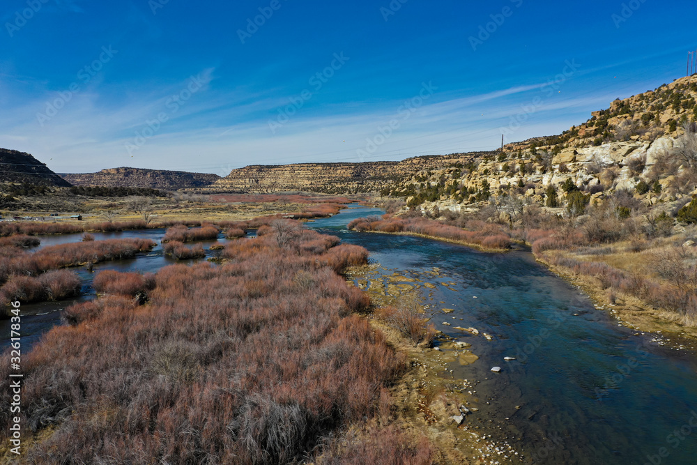 The San Jaun River New Mexico