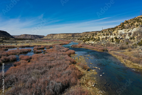 Fototapeta Naklejka Na Ścianę i Meble -  The San Jaun River New Mexico
