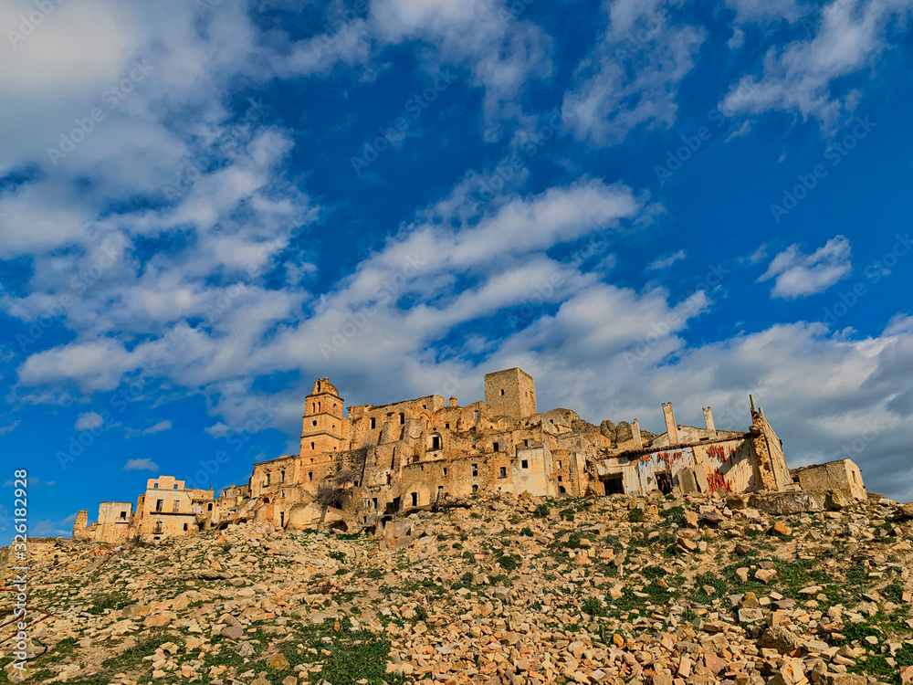 Craco, ghost town of southern Italy.