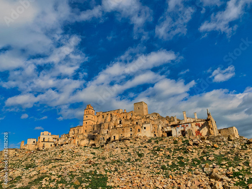 Craco  ghost town of southern Italy.