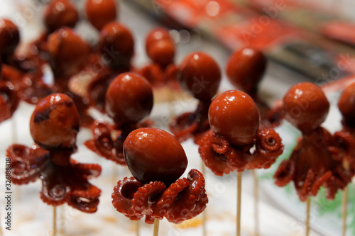 Japanese Markt Squids