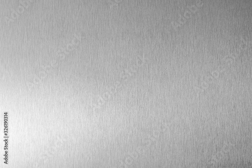 silver abstract background or texture and gradient shadow.