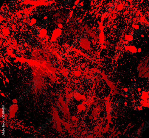 Vector blood splatters.