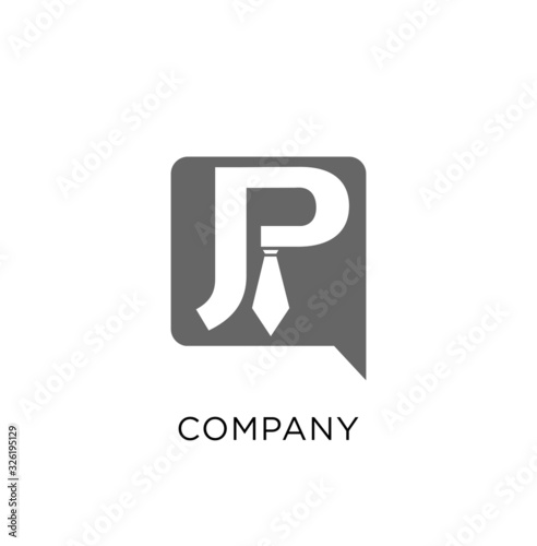 jp tie vector icon