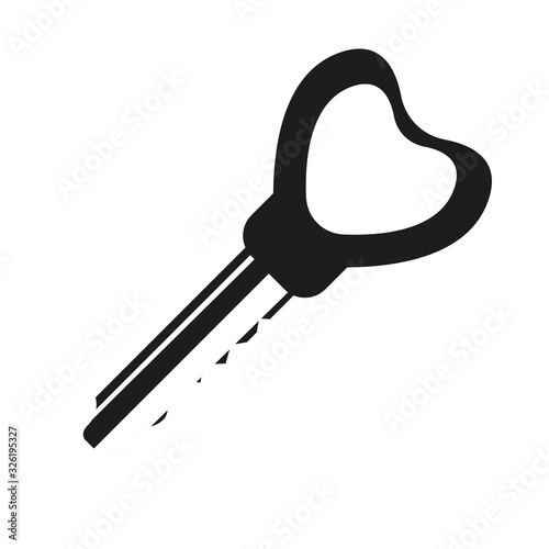 Isolated heart key