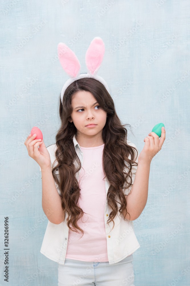 not enaugh eggs. sad girl with rabbit ears and eggs. small daughter collect painted eggs. easter egg hunt. spring easter holiday. ready for spring and holiday. Girl hunts for eggs. Happy easter not enaugh eggs. sad girl with rabbit ears and eggs. small daughter collect painted eggs. easter egg hunt. spring easter holiday. ready for spring and holiday. Girl hunts for eggs. Happy easter
