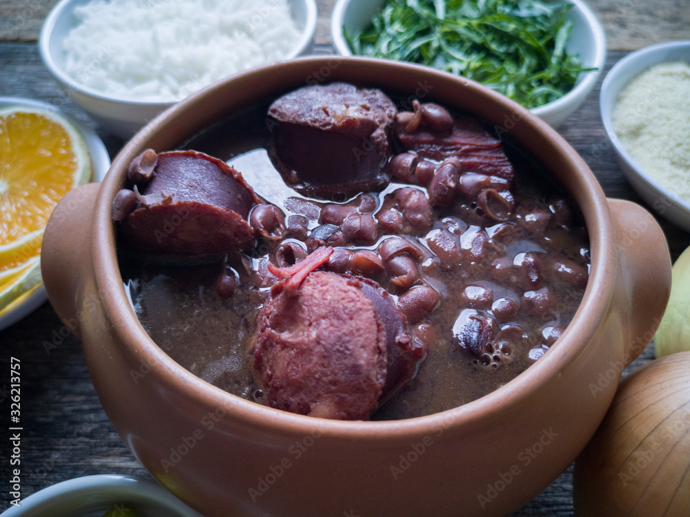 Feijoada - Traditional Brazilian food Feijoada - Traditional Brazilian food