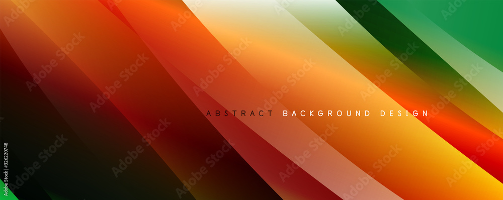 Wave liquid style lines with shadows and light on gradient background Wave liquid style lines with shadows and light on gradient background