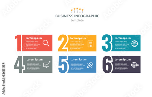 Vector infographic template