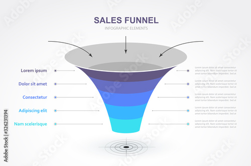 Vector infographic template
