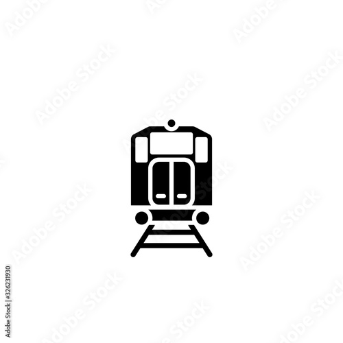 Vector illustration, train icon design