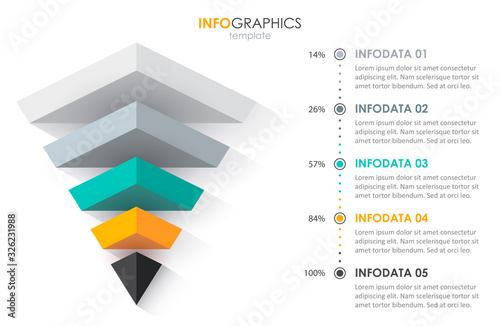 Vector infographic template
