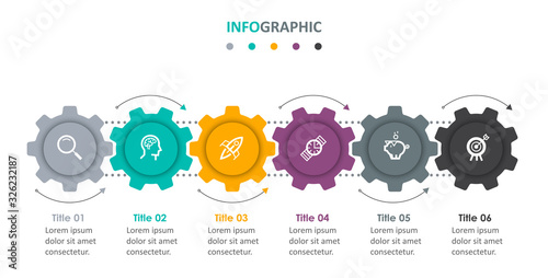 Vector infographic template