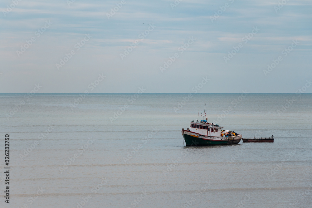 Fishing Boat in the sea