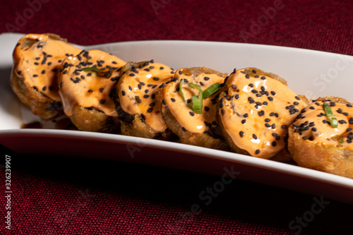 Sushi empanizado  