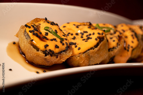Sushi empanizado  