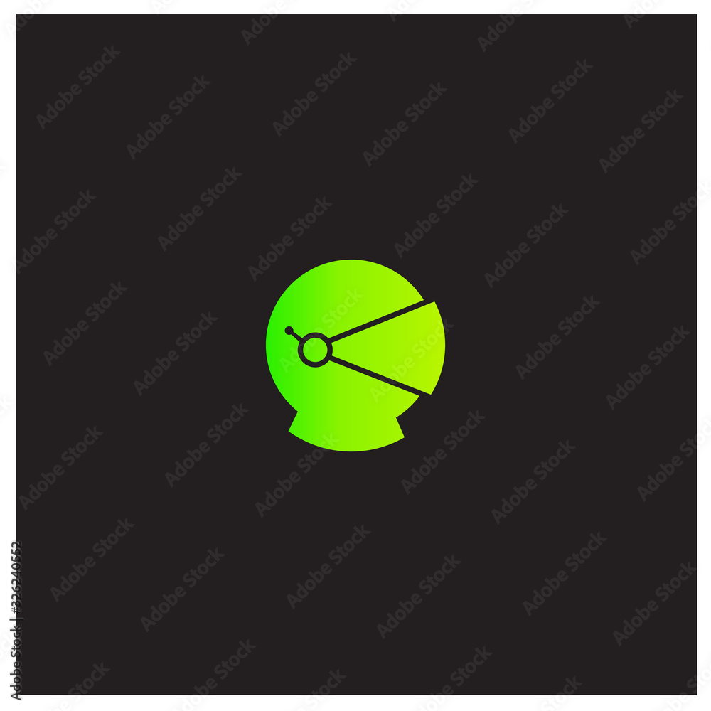 Fototapeta premium Astronaut Head Logo Icon Vector Design Template