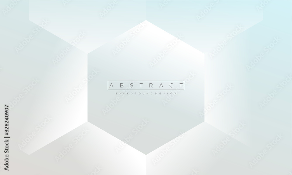 Obraz premium hexagon abstract simple modern minimalist background