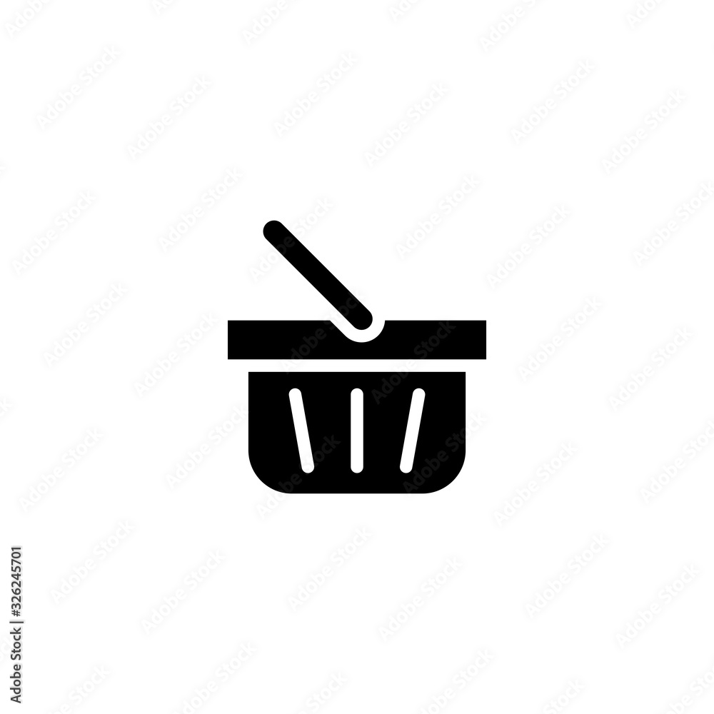 Vector illustration, shopping basket icon design Vector illustration, shopping basket icon design