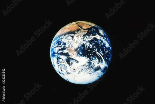 earth in deep space
