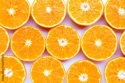 Fresh orange fruit background.