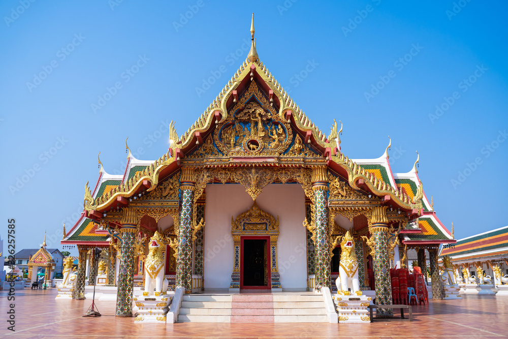 Fototapeta premium Phra That Choeng Chum Temple landmark of Sakornnakorn province