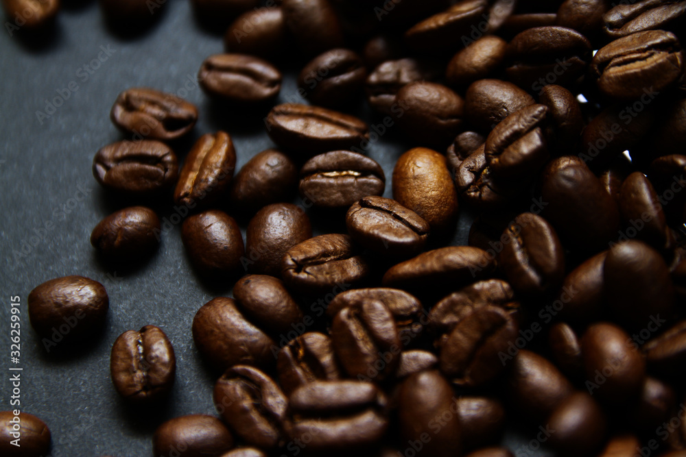 Coffee beans texture Coffee beans texture