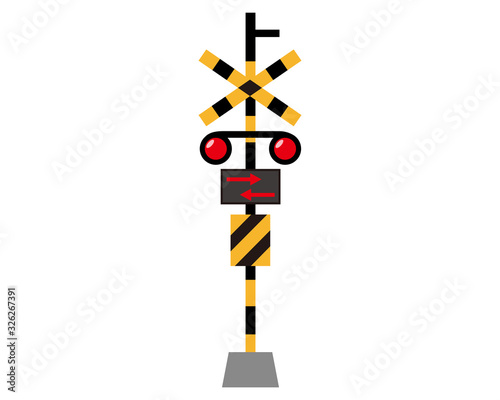 踏切　鉄道　アイコン