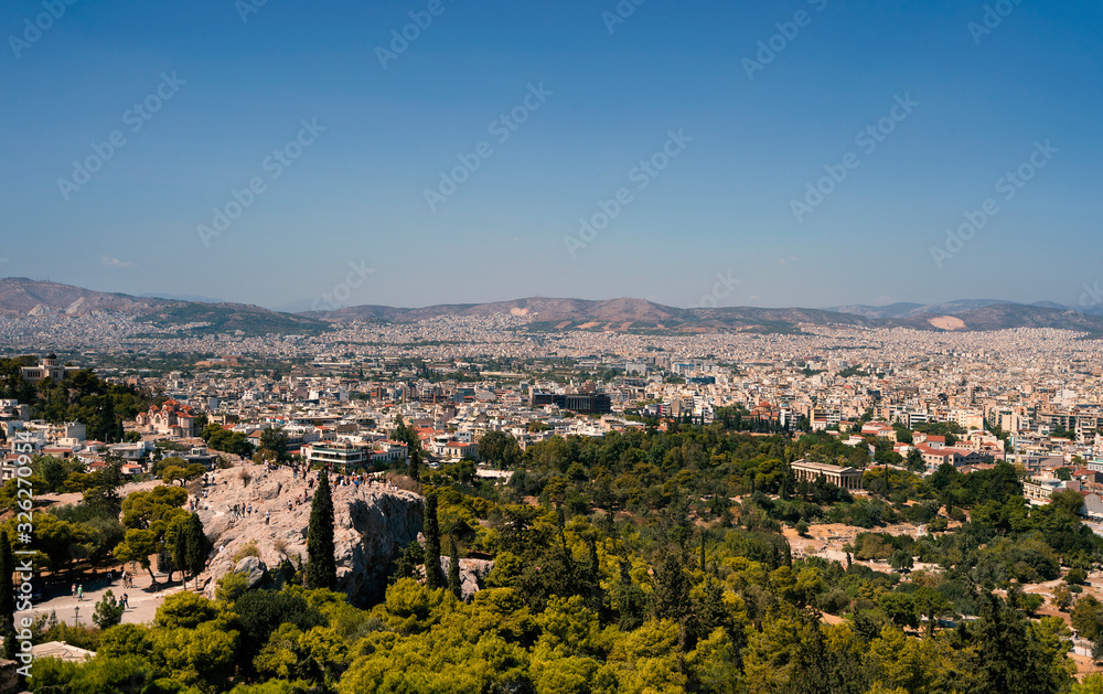 Atene - panorama dall'alto