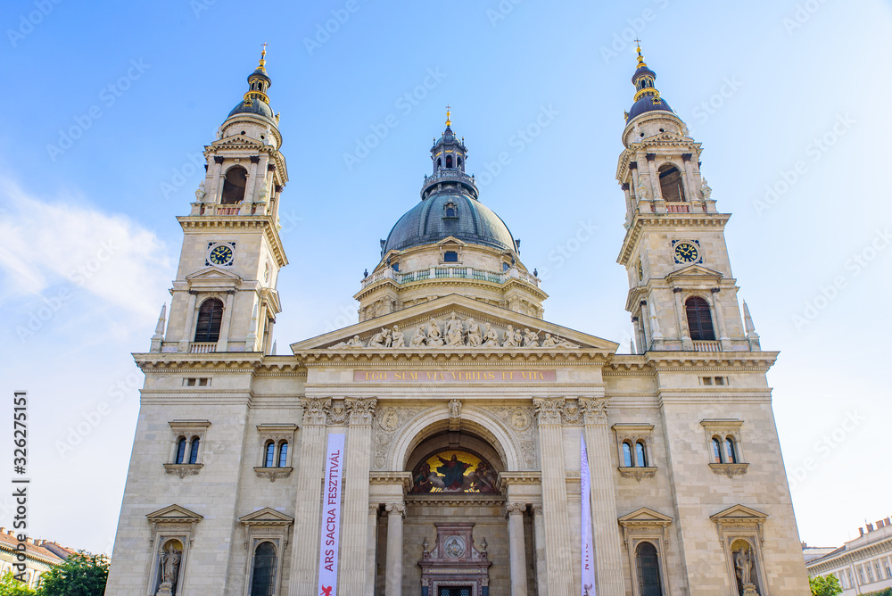 St. Stephen's Basilica, a cathedral in Budapest, Hungary