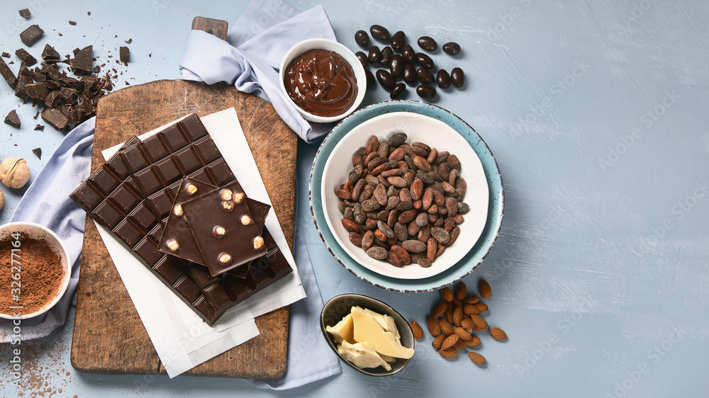 Chocolate background Chocolate background