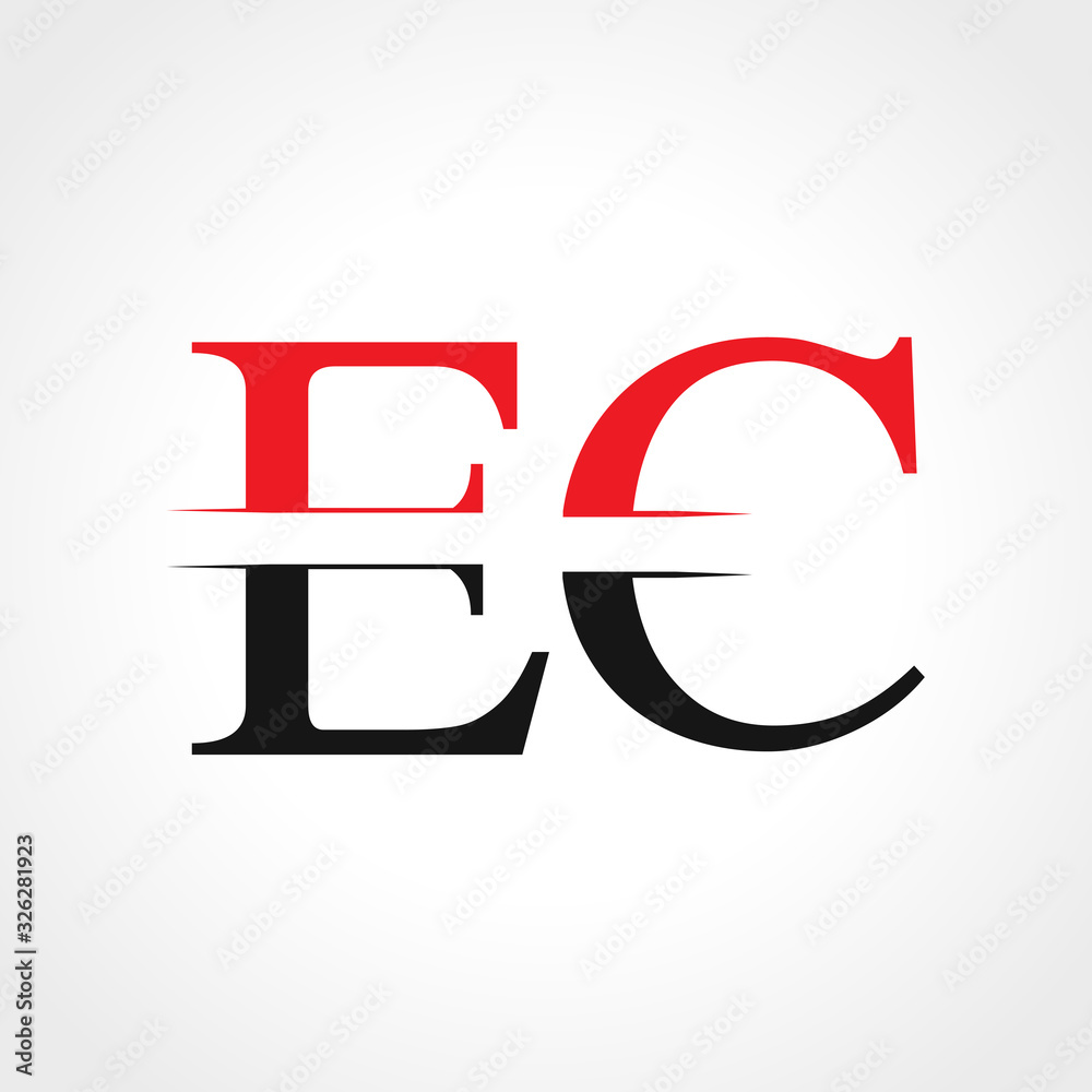 Initial EC Letter Linked Logo Business Vector Template. Creative Letter EC Logo Design Initial EC Letter Linked Logo Business Vector Template. Creative Letter EC Logo Design