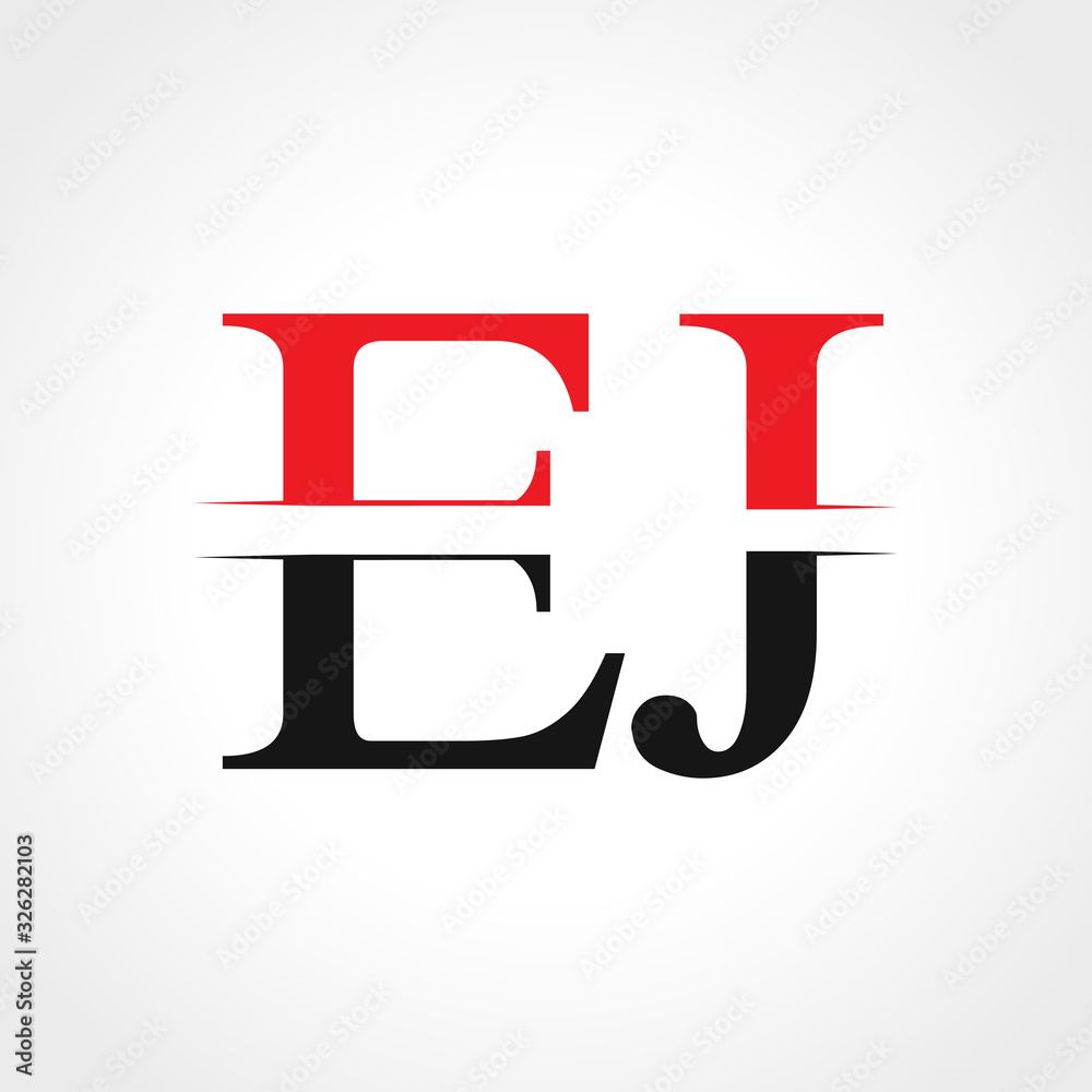 Initial EJ Letter Linked Logo Business Vector Template. Creative Letter EJ Logo Design Initial EJ Letter Linked Logo Business Vector Template. Creative Letter EJ Logo Design